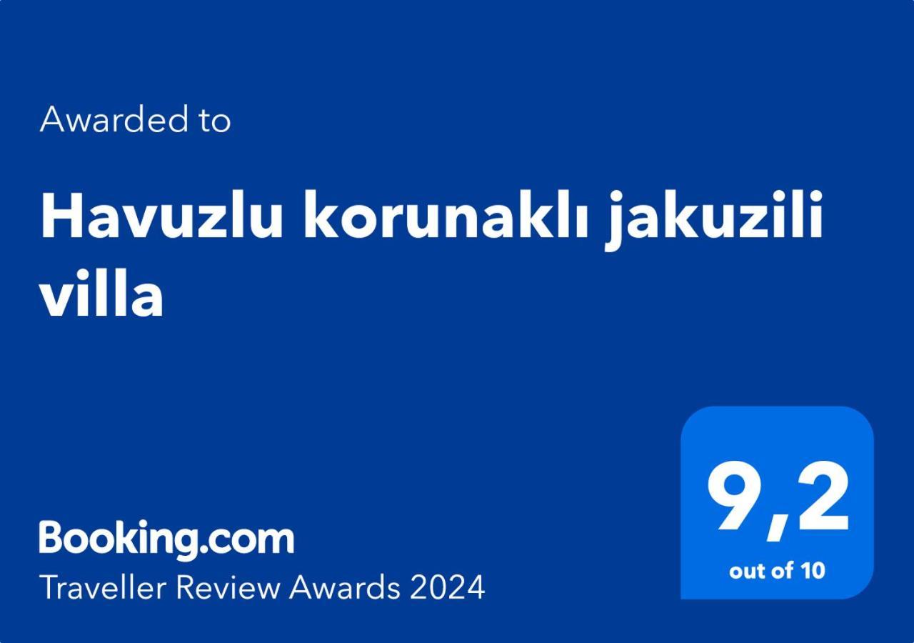 Havuzlu Korunakli Jakuzili Villa Fethiye Exteriér fotografie